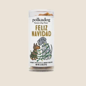 Feliz Navidad Beef & Sweet Potato Holiday Mini Tube Dog Treats