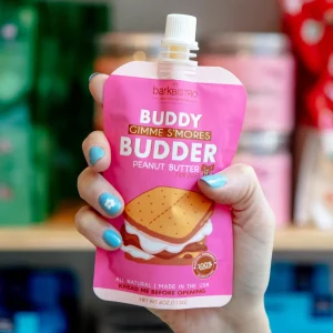 Buddy Budder Peanut Butter Squeeze Pack for Dogs (Made in the USA)