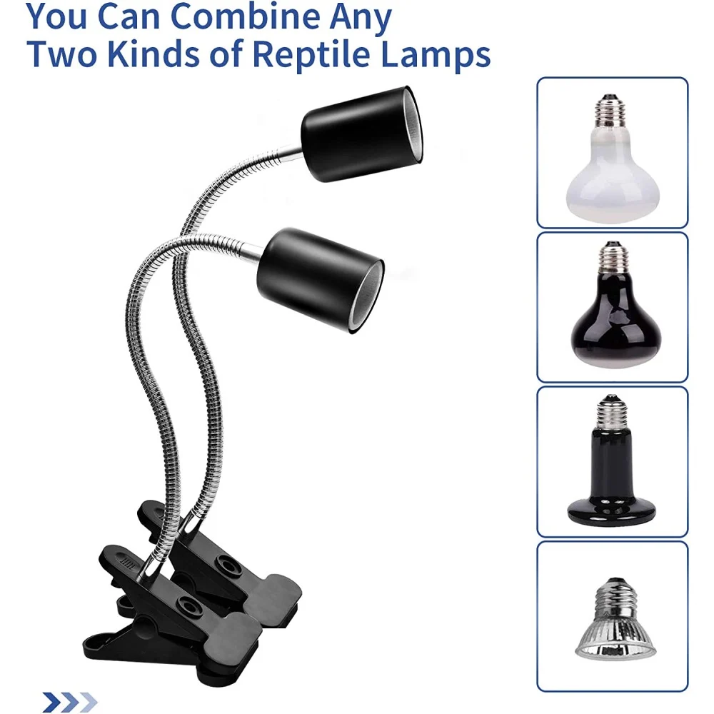 Reptile Heat Lamp with Adjustable Stands - Image 2