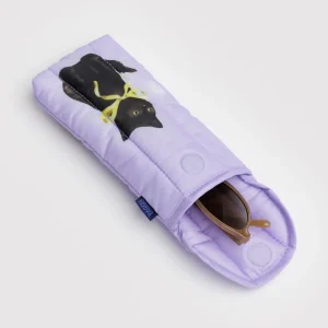 Puffy Glasses Sleeve in Fancy Cats (FINAL SALE)