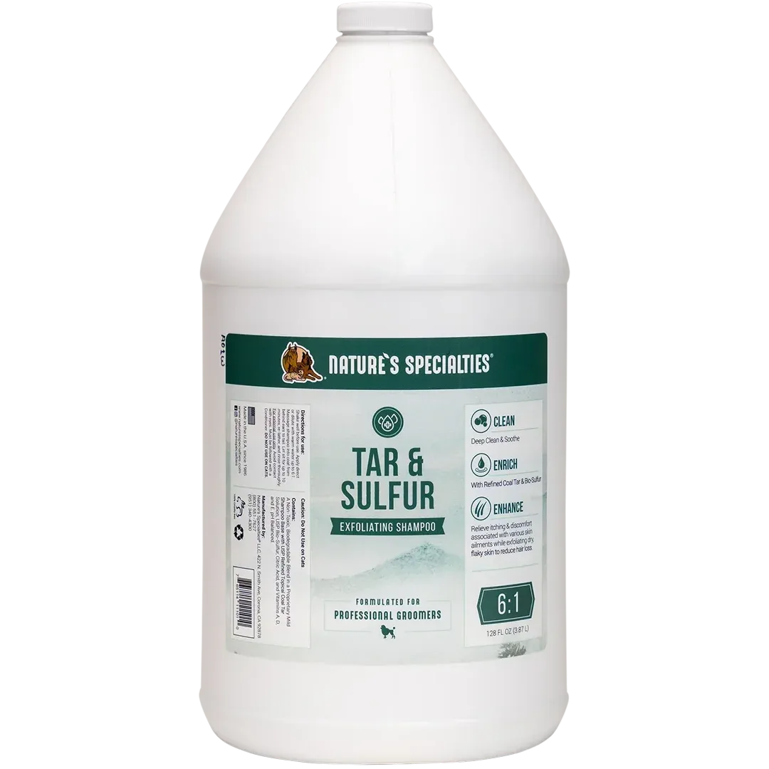 Tar and Sulfur Shampoo Gallon by Nature's Specialties