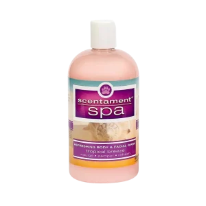 Tropical Breeze Shampoo 16oz Scentament Spa by Best Shot