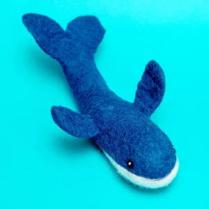 Wooly Whale Dog Toy