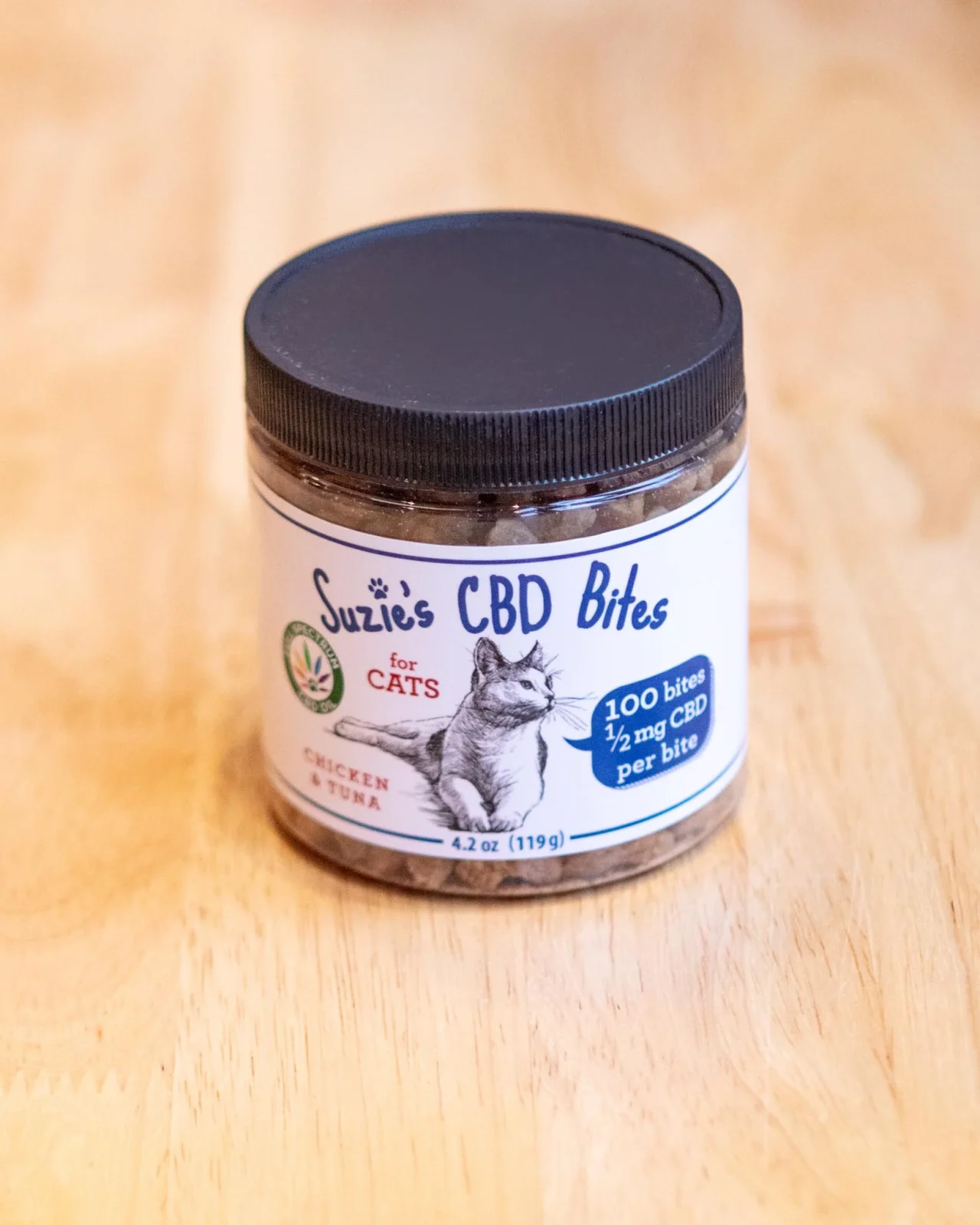 CBD Chicken & Tuna Cat Treats (1/2mg)