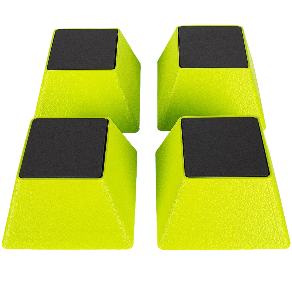 Stacking Blocks Large Lime Green by Vanity Fur
