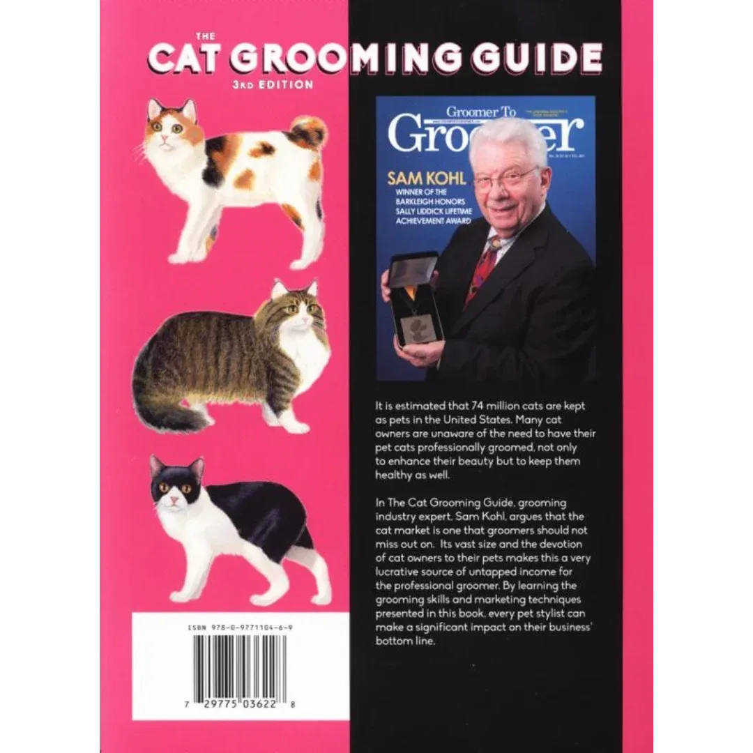 The Cat Grooming Guide by Sam Kohl 3rd Edition - Image 2