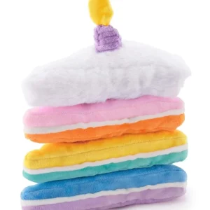 Birthday Cake Interactive Snuffle Dog Toy