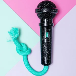 Mic Drop Interactive Chew Dog Toy