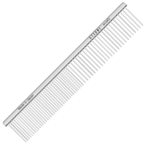7.5" Half & Half Comb Silver by Utsumi