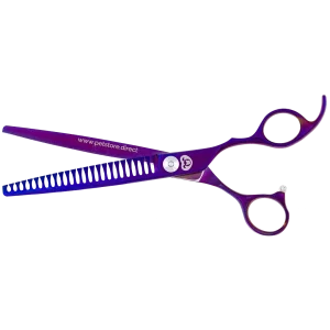 7.5" 24T Purple Chunker Shear by PetStore.Direct