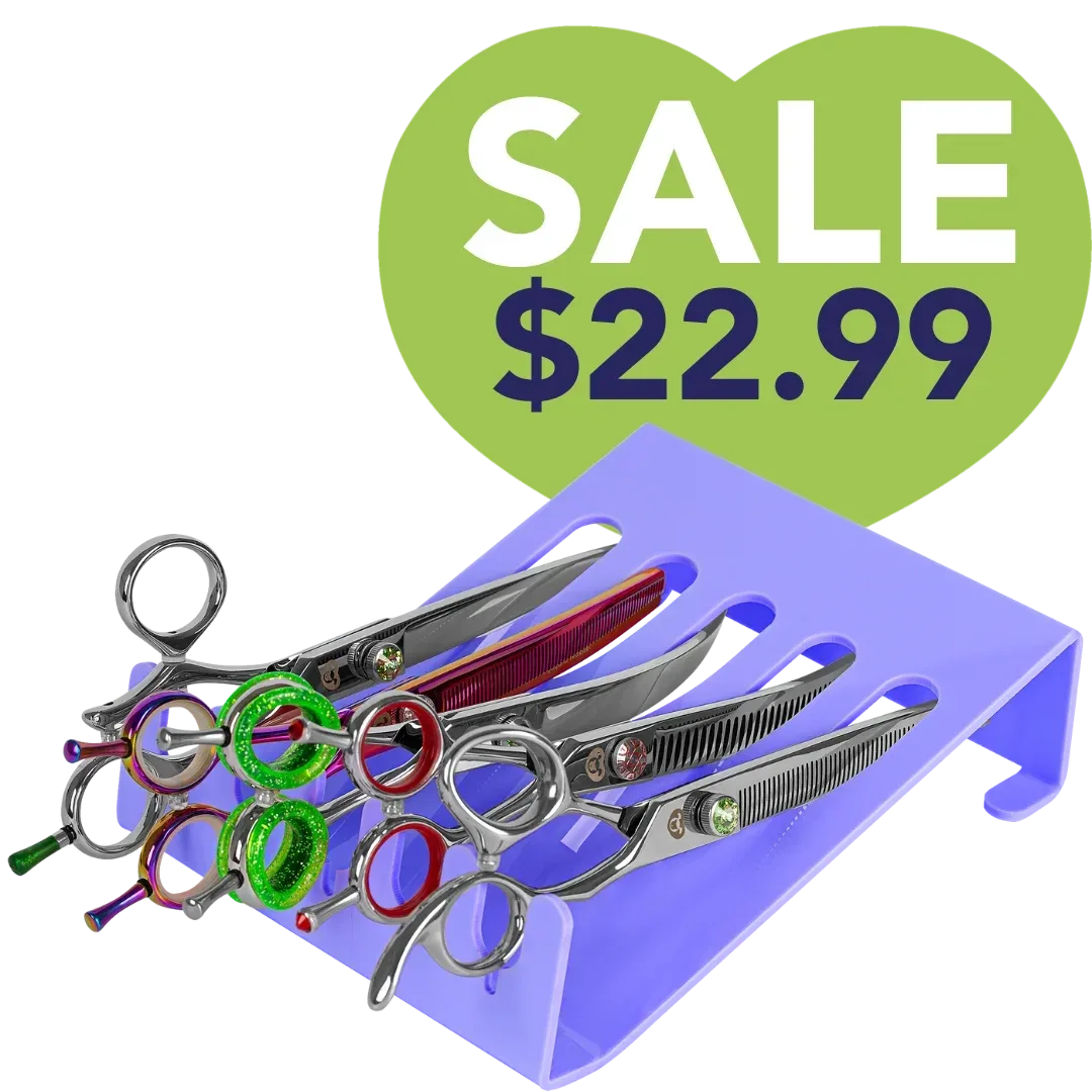 5 Scissor Holder Drawer and Table Lavender by PetStore.Direct