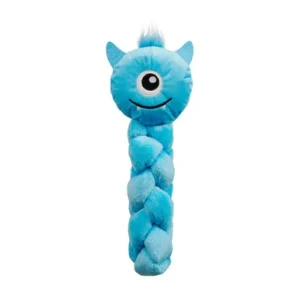 Twistiez Monster Plush Dog Treat Puzzle, Blue