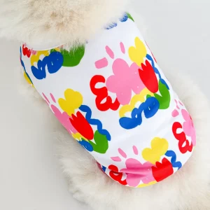 Garden Scribbles Cooling Dog Tee (FINAL SALE)