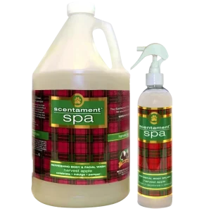 Harvest Apple 1Gallon Shampoo Scentament Spa and Cologne 8oz by Best Shot