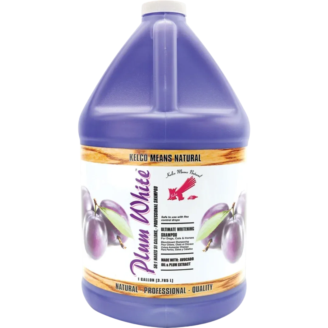 Plum White Shampoo Gallon by Kelco