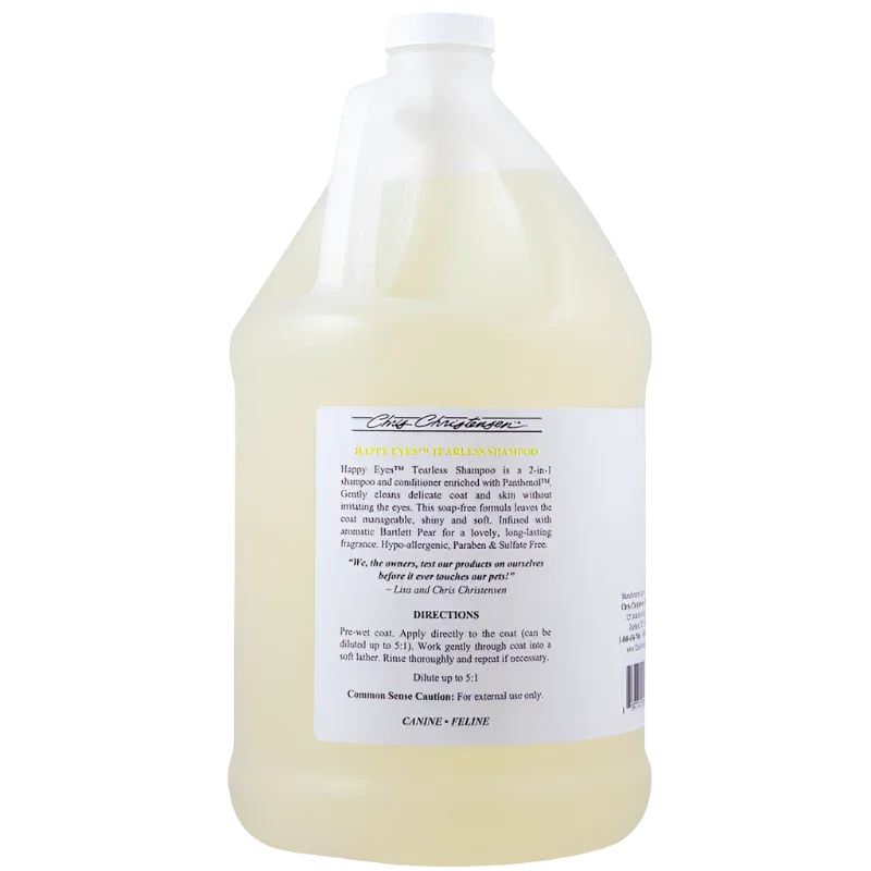 Happy Eyes Tearless Shampoo Gallon by Chris Christensen - Image 2
