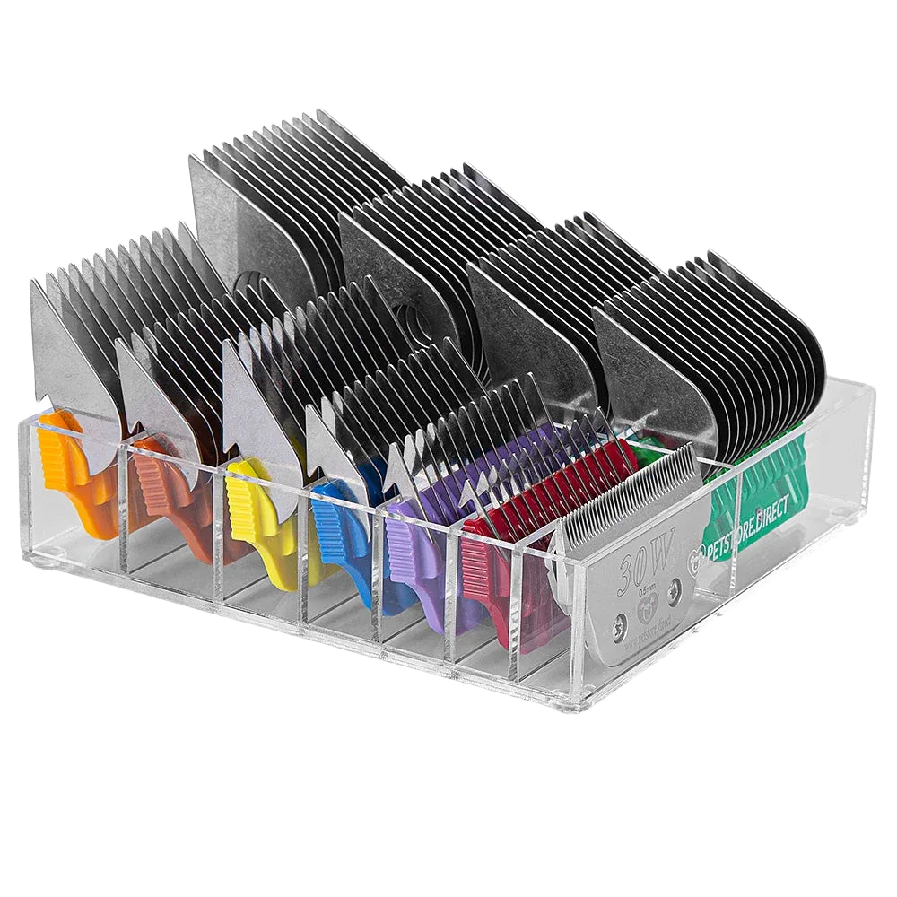 Wide Blades/Combs Guard Holder 11 Clear by PetStore.Direct - Image 2