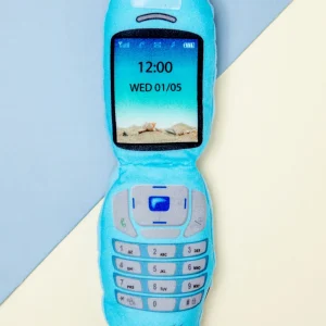 Flip Phone Crinkle + Squeak Dog Toy (FINAL SALE)