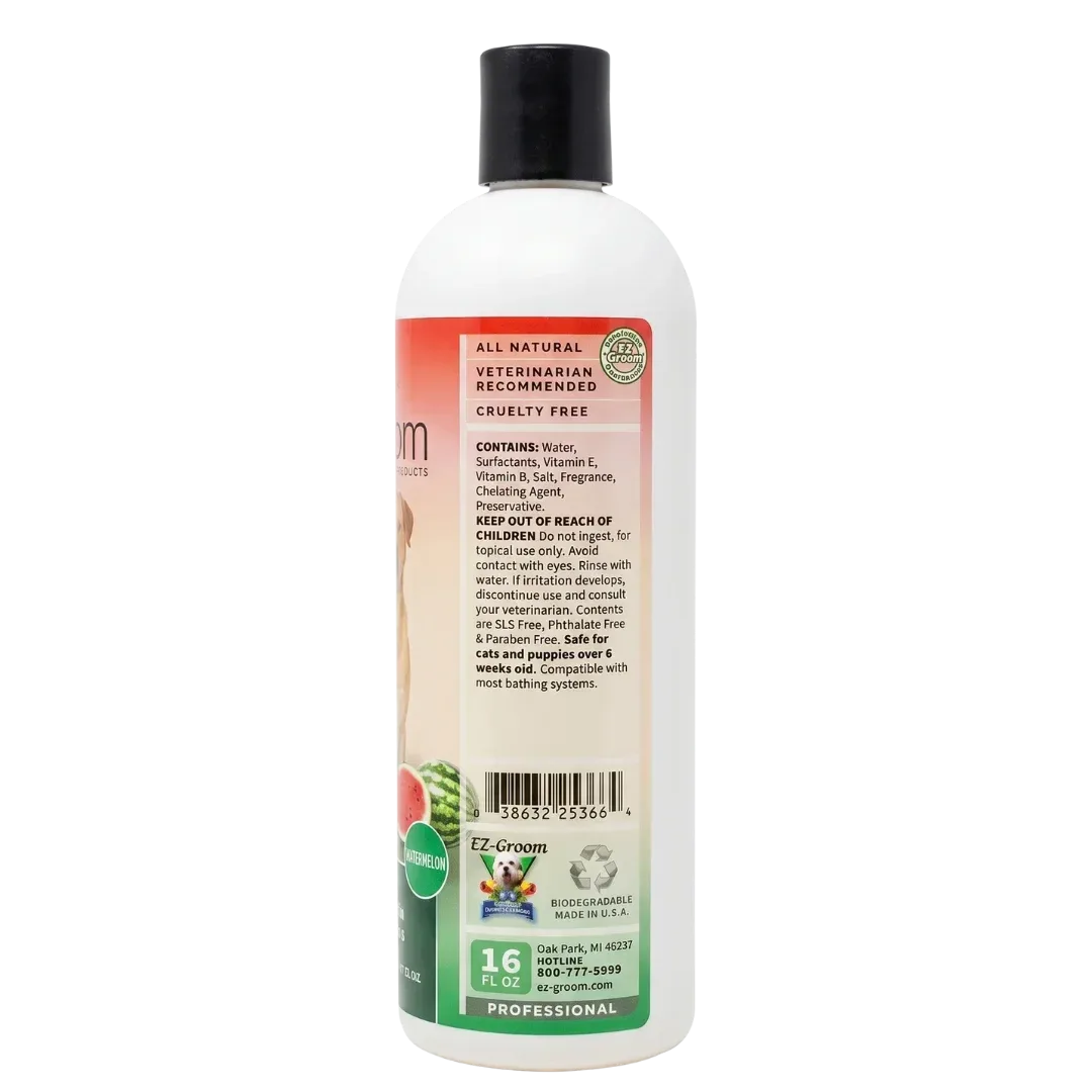 Watermelon Deodorizing & Refreshing Shampoo 16oz by EZ Groom - Image 2