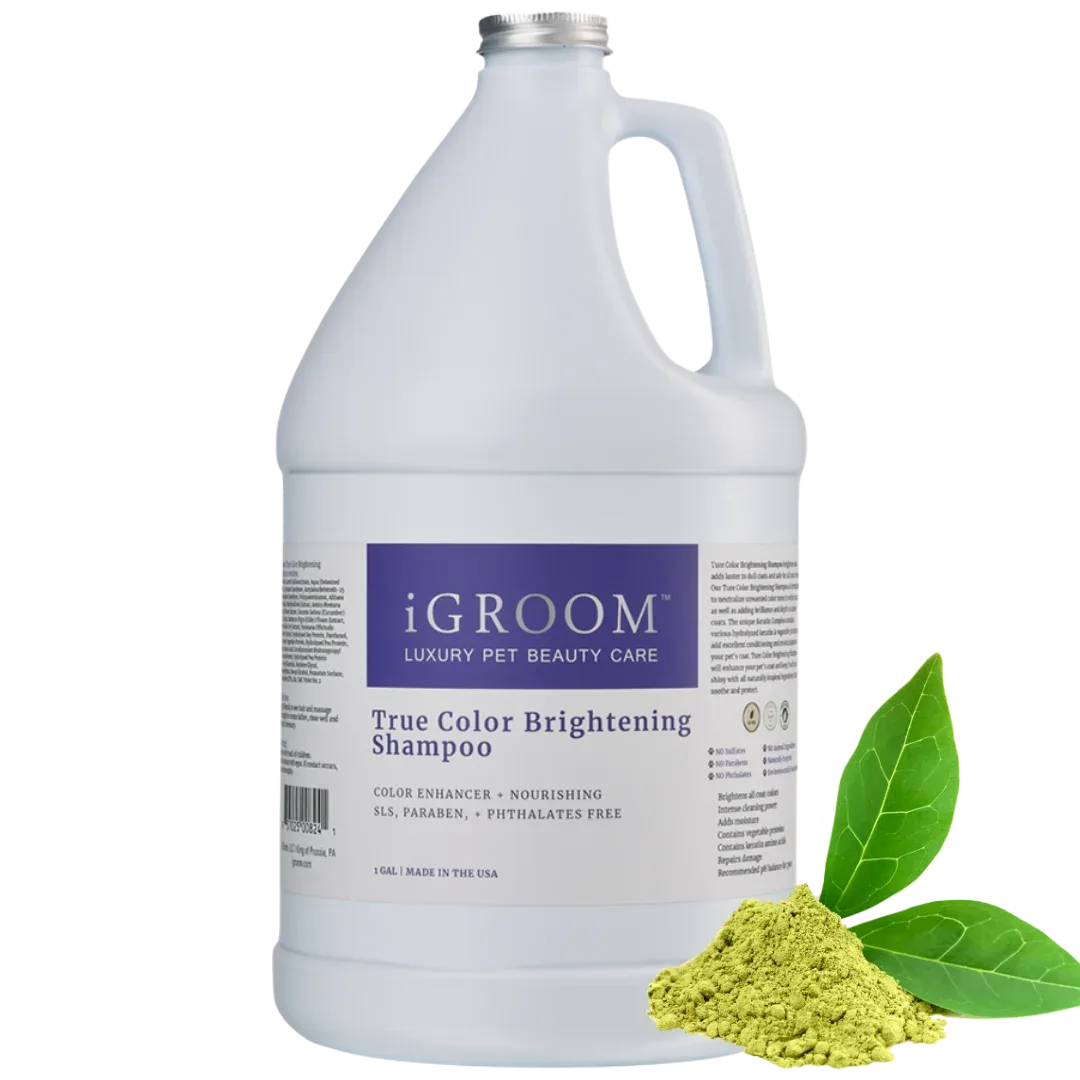 True Color Brightening Shampoo Gallon by iGroom - Image 2