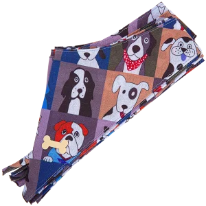 Dog Bandana Design #53 by Cecilia (Set of 10)