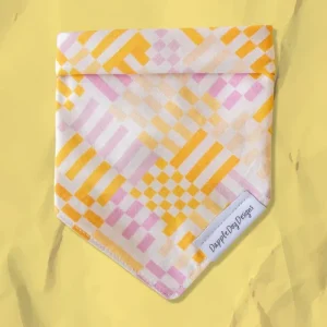 Stay Groovy Dog Bandana (Made in the USA) (FINAL SALE)