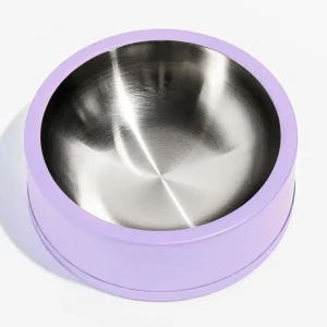 Wild One Dog Bowl in Lilac