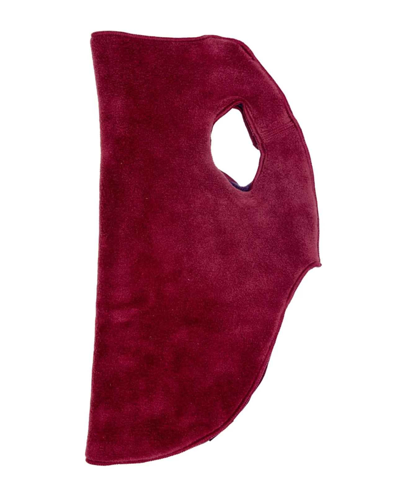 Double-Fleece Reversible Dog Pullover in Red Velvet Cake & Huckleberry - Image 2