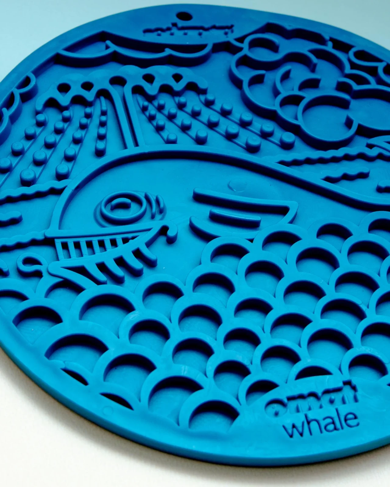 Whale Dog Lick Mat With Suction Cups (Made in the USA) (FINAL SALE) - Image 2