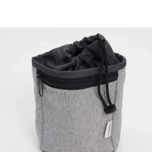 Drawstring Snack Bag in Grey or Tan(FINAL SALE)