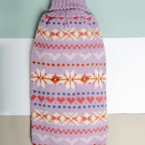 Lavender Sunrise Alpaca Blend Dog Sweater (FINAL SALE)