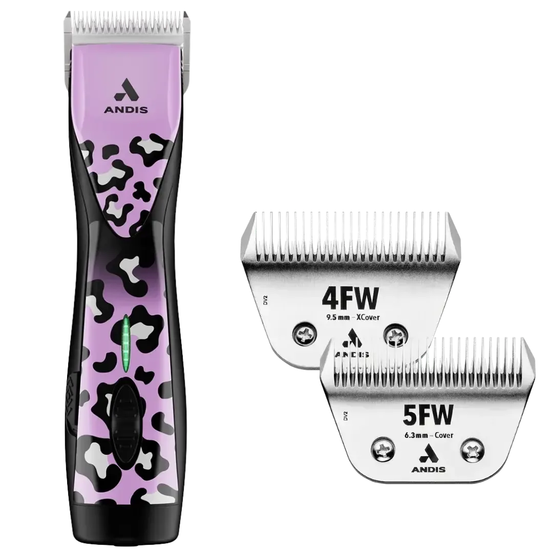 Pulse ZR II Wild Clipper with Free 4FW and 5FW Blades by Andis - Image 2
