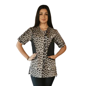 Leopard Print Bathing Jacket by Ladybird Line