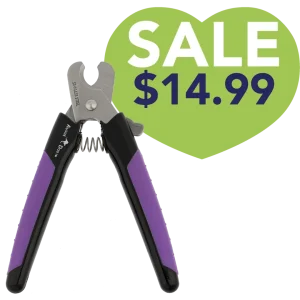 Nail Trimmer Black and Purple by Aussie Dog