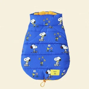 Snoopy and Woodstock Dog Puffer Jacket