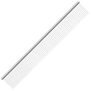 9" Quarter Comb Silver by Utsumi