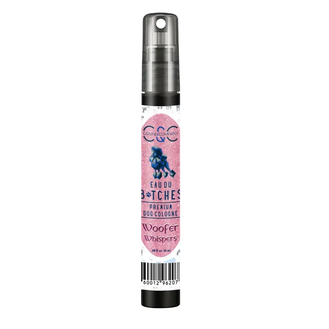 Woofer Whispers Premium Dog Cologne 10ml by Eau Du Bitches