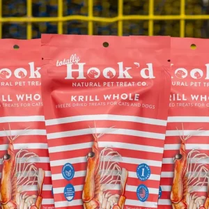 Natural Freeze-Dried Whole Krill Treats for Dogs & Cats (Made in the USA)