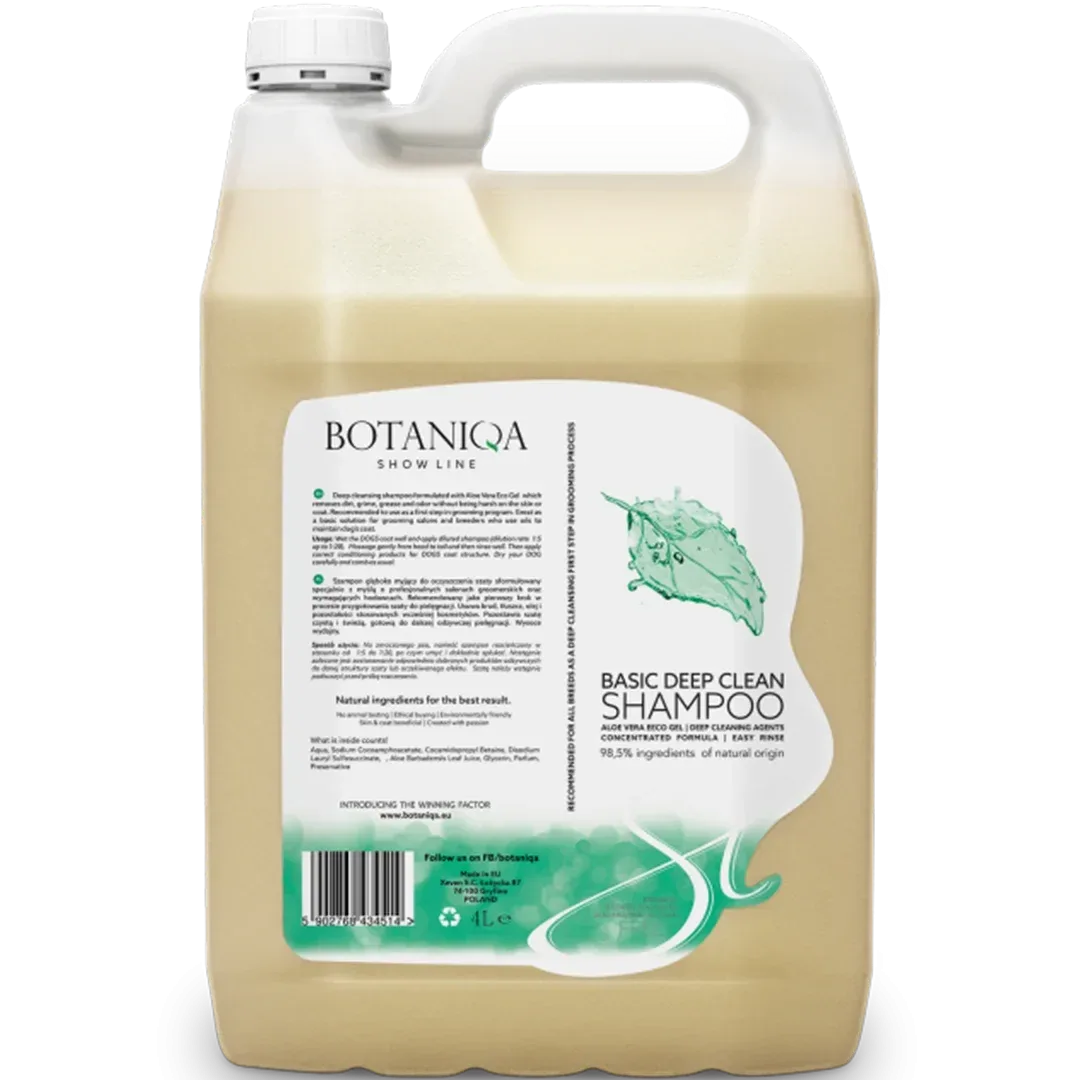 Basic Deep Clean Shampoo Gallon by Botaniqa