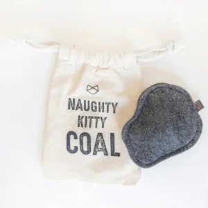 Naughty Kitty Coal Cat Toy (Made in the USA)