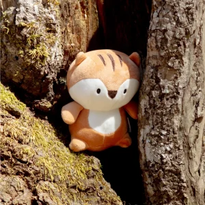 Chipmunk Marshmallow Squisher Squeaky Plush Dog Toy (FINAL SALE)
