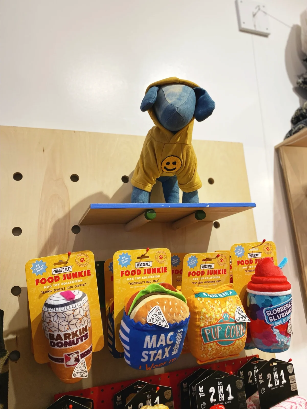Have A Nice Day Dog Hoodie in Yellow (Made in the USA)(FINAL SALE) - Image 2