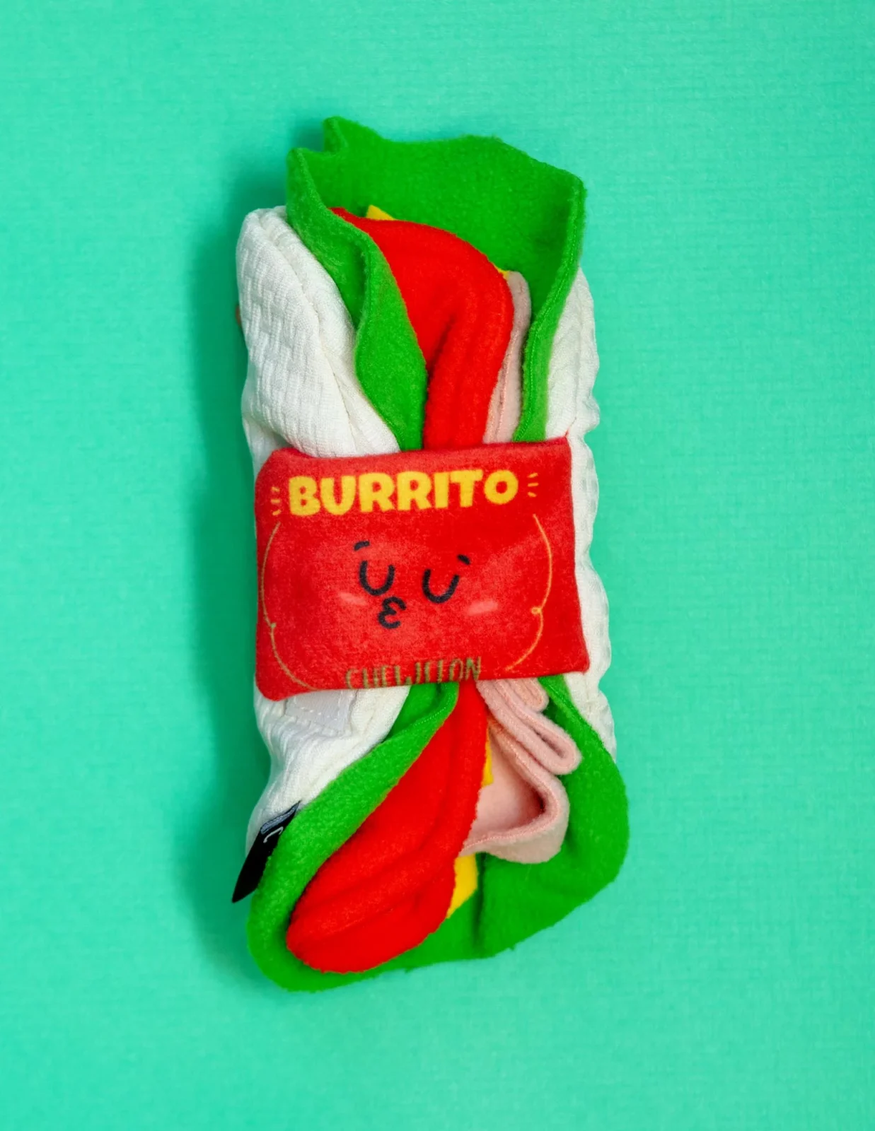 Barking Burrito Dog Snuffle Toy