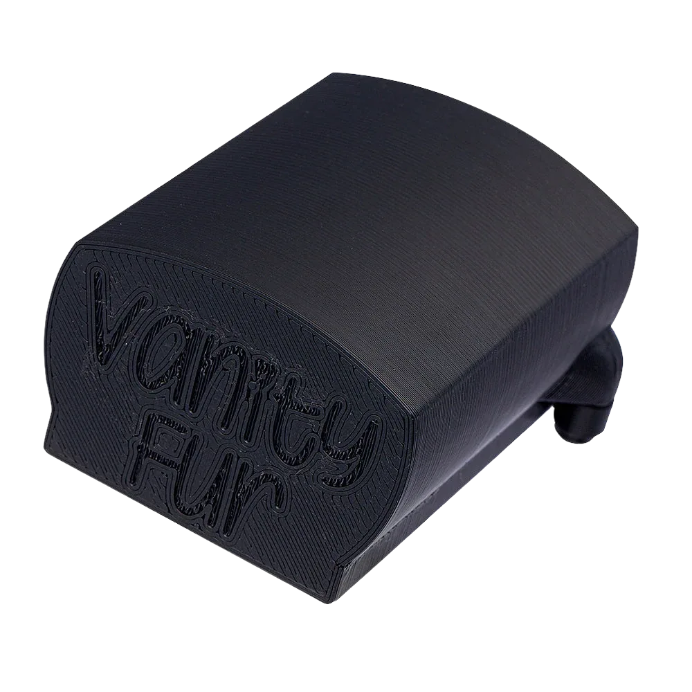 Medium Brush Cover Black by Vanity Fur