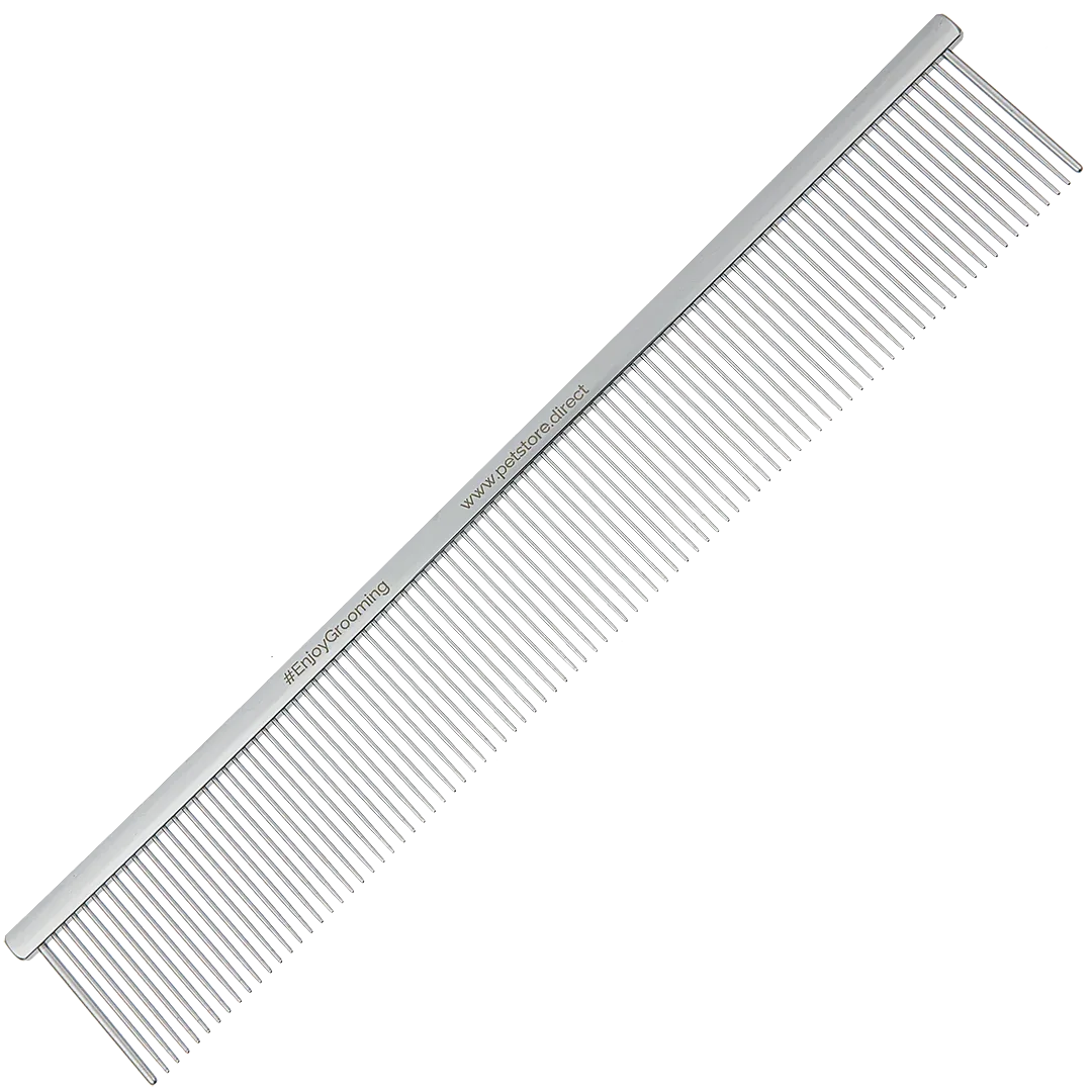 Limited Edition 9” Reinforced End Fluffing Comb by PetStore.Direct