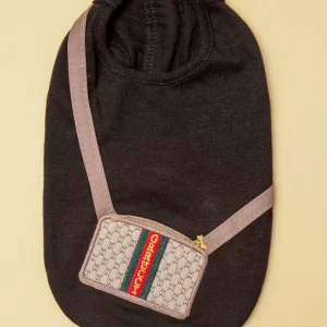 Growling Grrucci Crossbody Bag Dog Tee (Made in Peru) (FINAL SALE)
