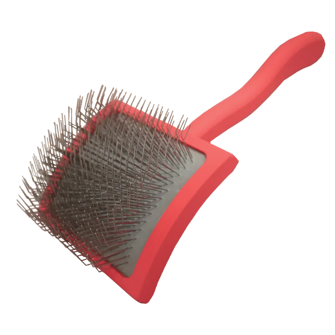 Big G Large Coral Slicker Brush by Chris Christensen