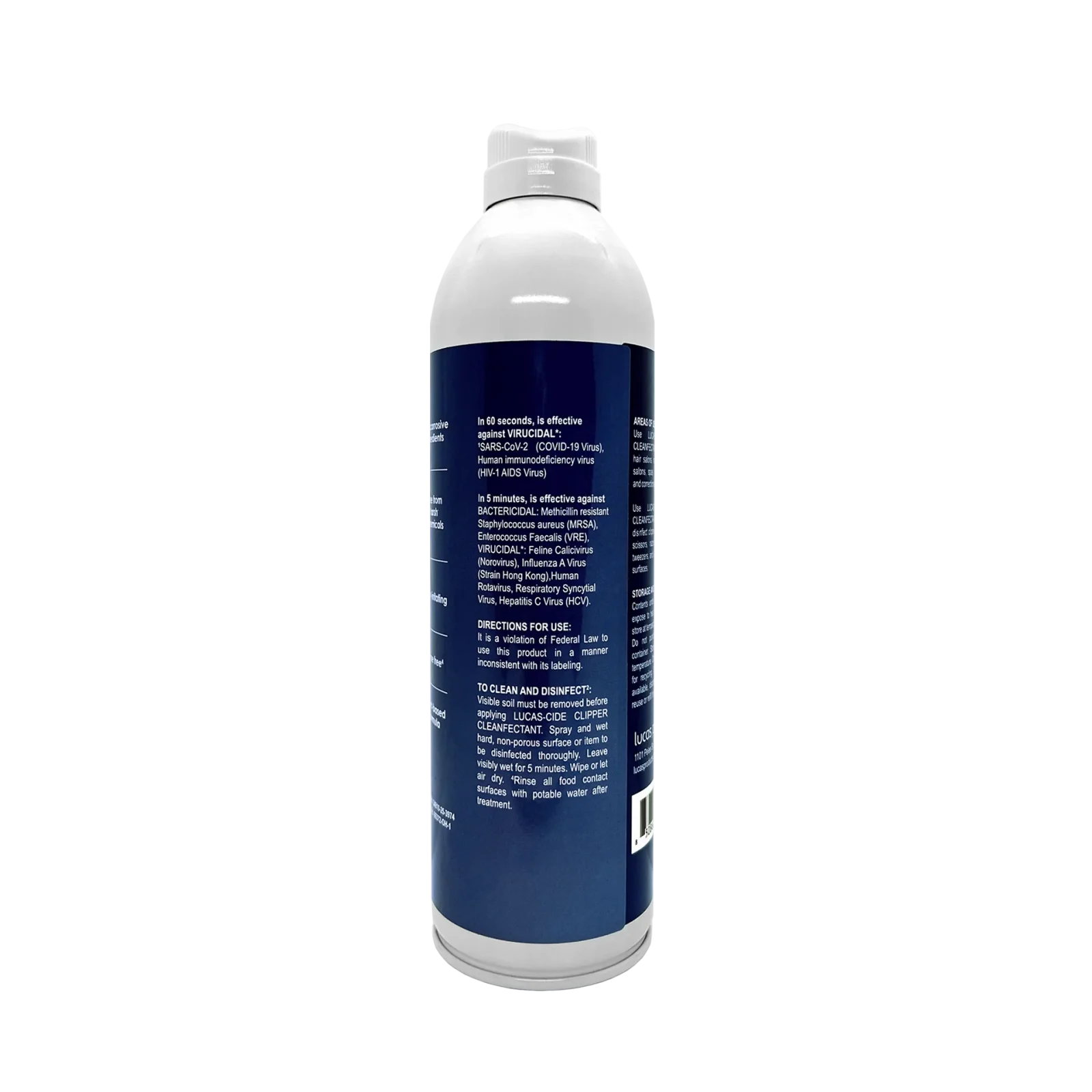 Clipper Cleanfectant 16oz by Lucas-Cide - Image 2
