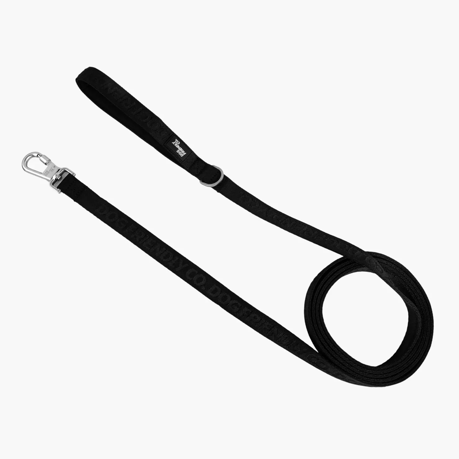 Long Dog Leash - Black