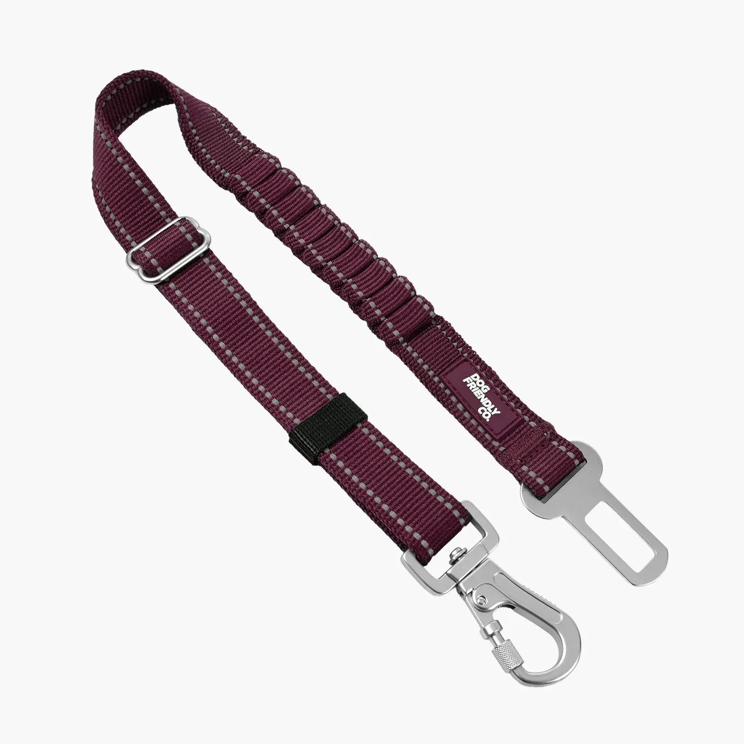 Dog Seat Belt - Burgundy